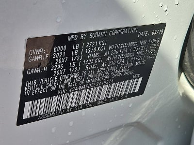 2020 Subaru Ascent Limited