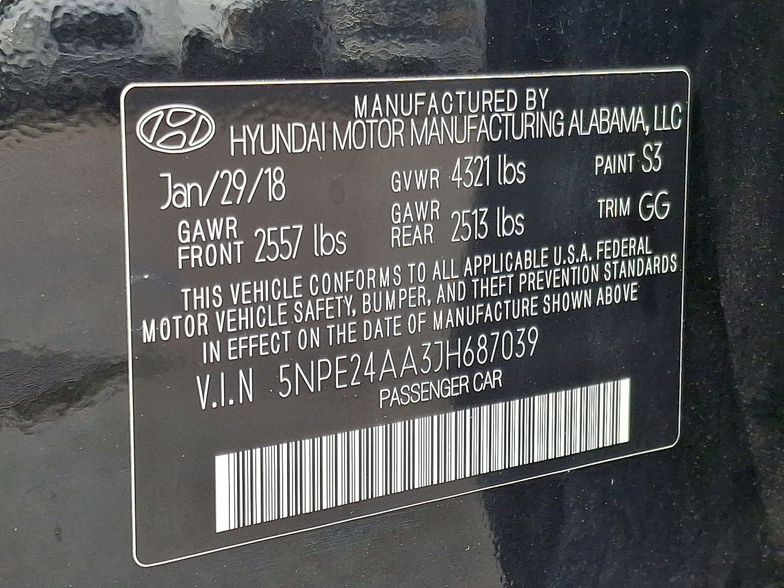 2018 Hyundai Sonata Eco