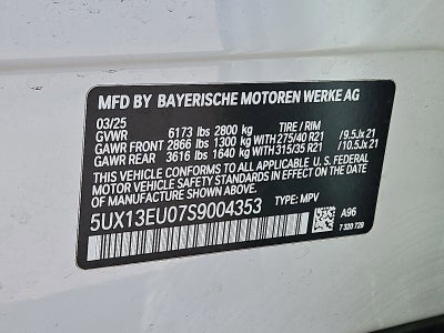 2025 BMW X5 sDrive40i
