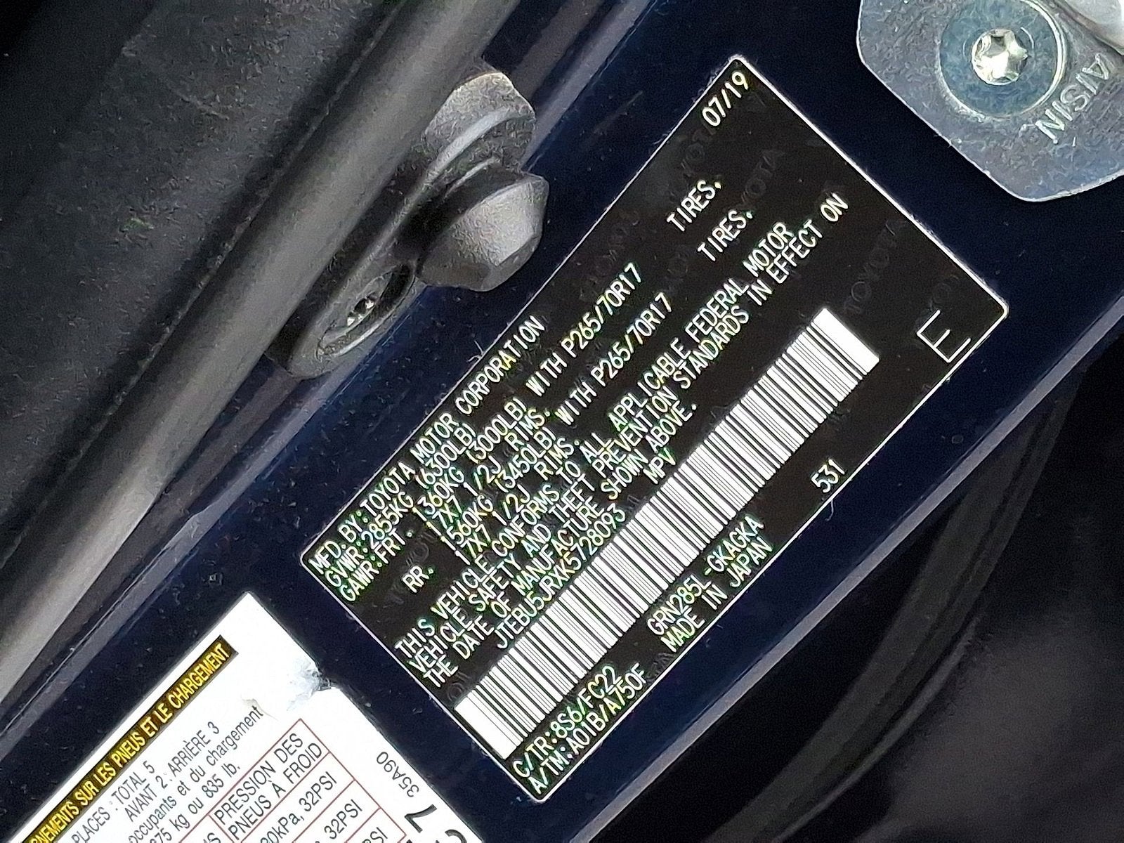 2019 Toyota 4Runner TRD Off Road