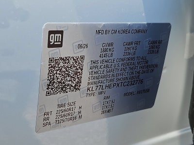 2026 Chevrolet Trax LT
