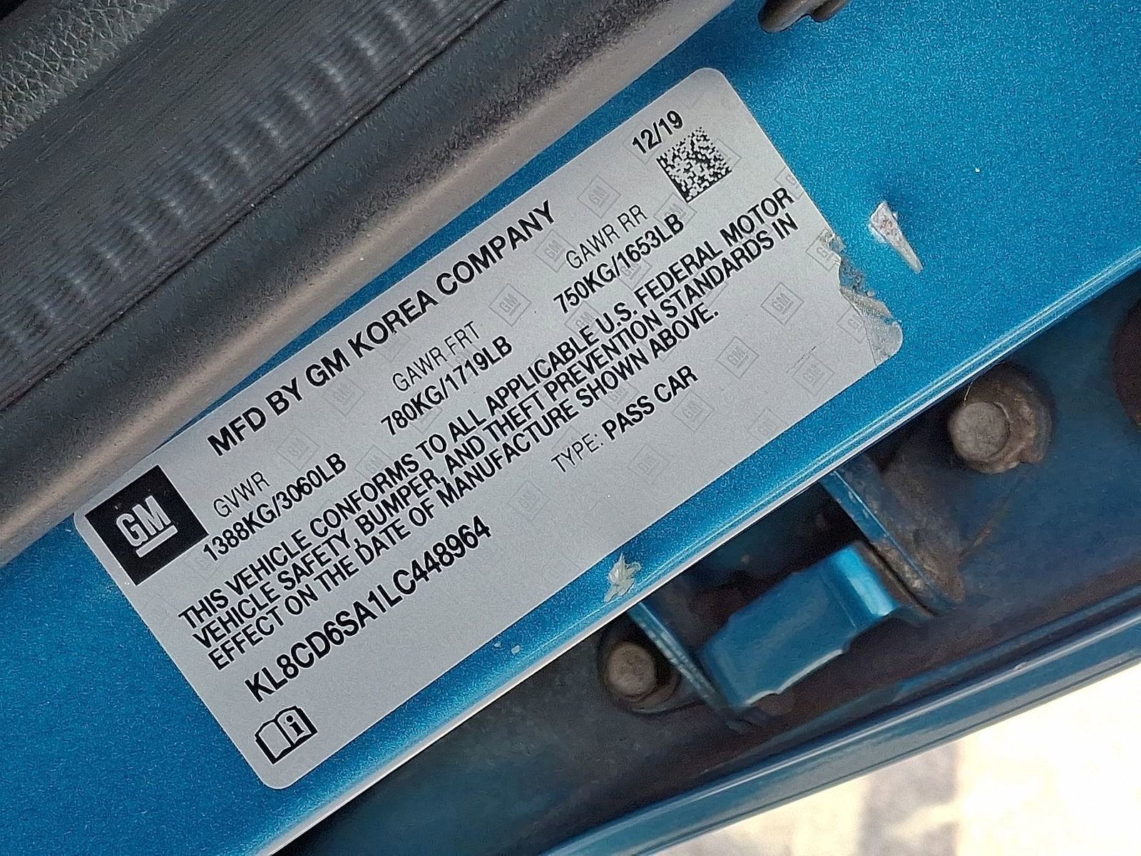 2020 Chevrolet Spark LT