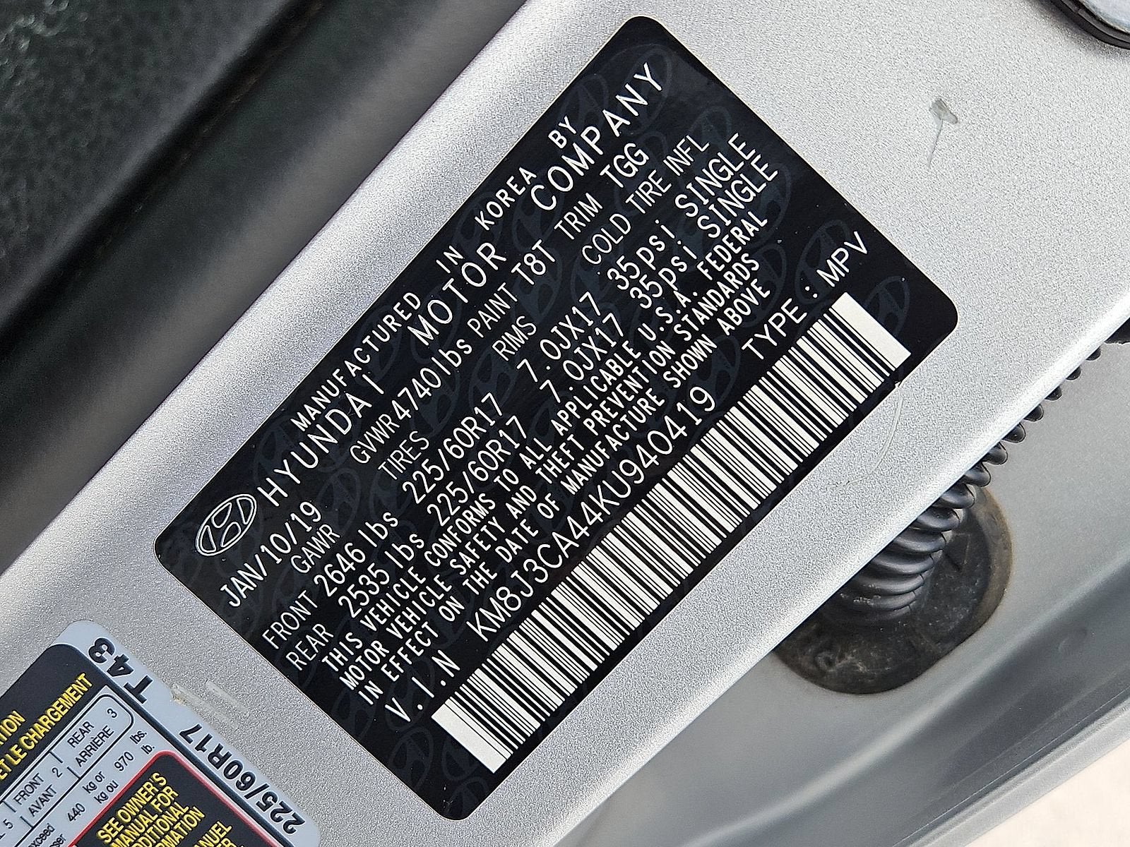 2019 Hyundai Tucson Value